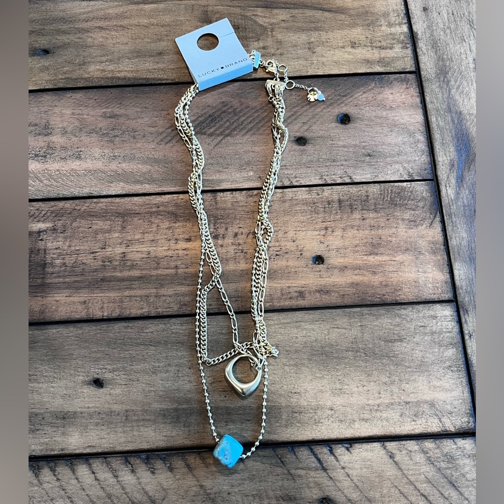 3 Layers Golden Necklace - Lucky Brand